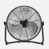 Ventilador Industrial Midas 120w Negro/cromo 55d  3 Velocidades,orientable 59x62x22 Cm