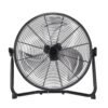 Ventilador Industrial Midas 120w Negro/cromo 55d  3 Velocidades,orientable 59x62x22 Cm