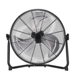 Ventilador Industrial Midas 120w Negro/cromo 55d  3 Velocidades,orientable 59x62x22 Cm