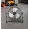 Ventilador Industrial Midas 120w Negro/cromo 55d  3 Velocidades,orientable 59x62x22 Cm
