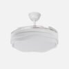 Ventilador Nasim 59w 6980lm Blanco 4 Aspas Desp. 34,5/42x50/107cm 3col.dc.remot+reg.inten