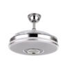 Ventilador Dc Noto 72w 6120lm Cromo 3asp.desp.108d 3 Colores+rgb Bluetooth, Remoto, Memoria Y Altavoz