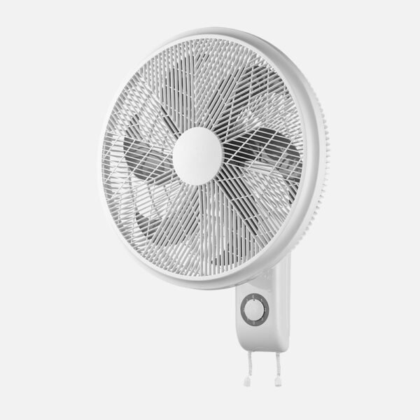 Ventilador Pared Amici 75w Blanco 3vel 6asp Oscilante y Orientab.65x52x30cm