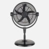 Ventilador Pie 3x1 Aifos Negro 3vel 90w 5aspas  Rotacion manual Suelo/pared/sobremesa Orientable Regx61x61cm