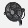 Ventilador Pie 3x1 Aifos Negro 3vel 90w 5aspas  Rotacion manual Suelo/pared/sobremesa Orientable Regx61x61cm