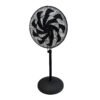 Ventilador Pie Indust.centurion Negro1velecidad 300w 16asp Fijo Y Rotat.oscilante Regx65x59cm