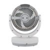 Ventilador Sobremesa Blanco/gris Lagos 3velocidades 35w 3aspas Orientable 29,8x22,6x20,6cm