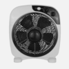 Ventilador Sobremesa Borja 45w Blanco/negro 3vel. 5 Aspas Temporizador 41x37,5x12,5cm