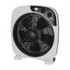 Ventilador Sobremesa Borja 45w Blanco/negro 3vel. 5 Aspas Temporizador 41x37,5x12,5cm