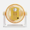 Ventilador Sobremesa Funchal Amarillo 32w  3aspas 3vel  Orientable 24x25x15,5cm