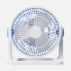 Ventilador Sobremesa Funchal Azul 32w 3aspas 3vel Orientable 24x25x15,5cm