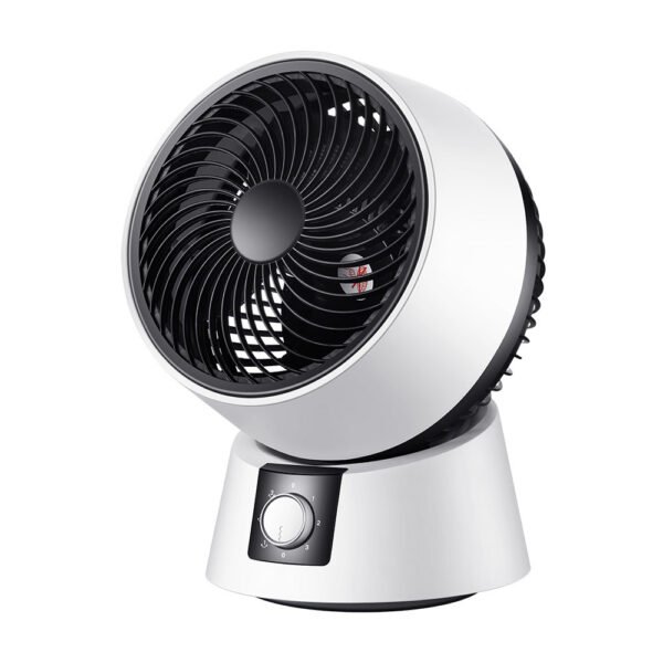 Ventilador Sobremesa Gavilan Blanco/negro 35w 3vel Orientable Fijo Y Rotat.35,5x26,5x25,7cm