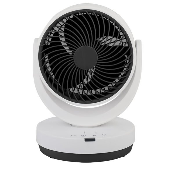 Ventilador Sobremesa Loira Blanco/negro 3velocidades 35w 3aspas C/remoto,temporiz.29,8x22,6x20,6cm
