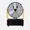 Ventilador Nebulizador Industrial Excalibur 300w Negro/amarillo 3aspas 3vel. 65d Tanque Agua 25l C/ruedas 101x71x30cm