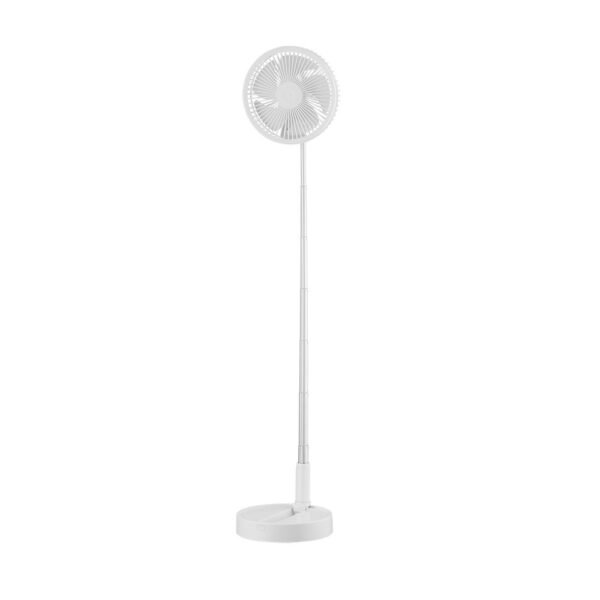 Ventilador DC Portatil Galan Blanco 10w 3vel Bateria Regx20x20cm Plegable+remoto+temporizador