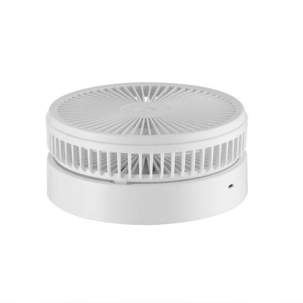 Ventilador DC Portatil Galan Blanco 10w 3vel Bateria Regx20x20cm Plegable+remoto+temporizador
